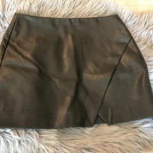 blankNYC faux leather skirt